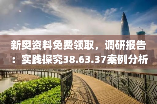 新奥资料免费领取，调研报告：实践探究38.63.37案例分析