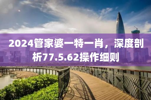 2024管家婆一特一肖，深度剖析77.5.62操作细则