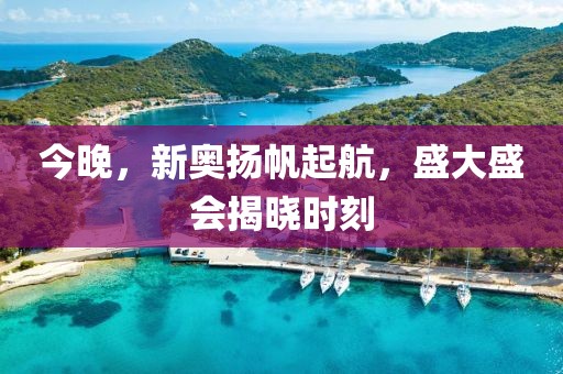 今晚，新奥扬帆起航，盛大盛会揭晓时刻