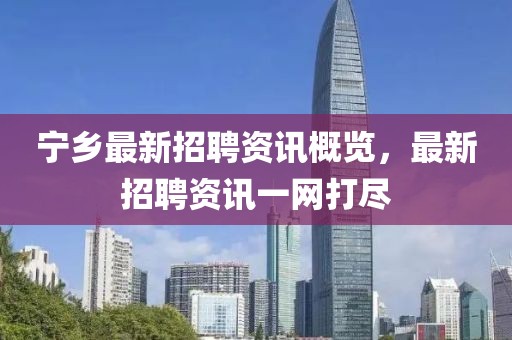 宁乡最新招聘资讯概览，最新招聘资讯一网打尽