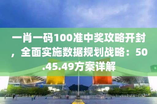 一肖一码100准中奖攻略开封，全面实施数据规划战略：50.45.49方案详解