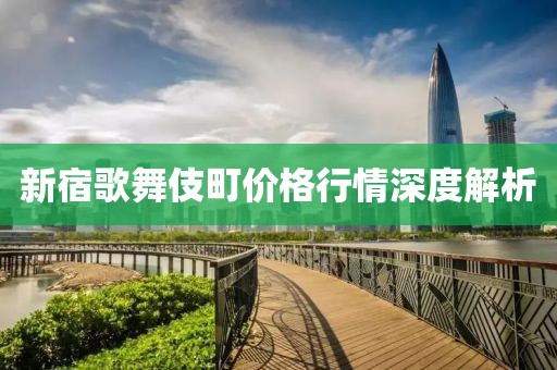 新宿歌舞伎町价格行情深度解析