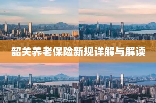韶关养老保险新规详解与解读