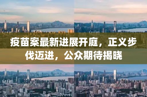 疫苗案最新进展开庭，正义步伐迈进，公众期待揭晓