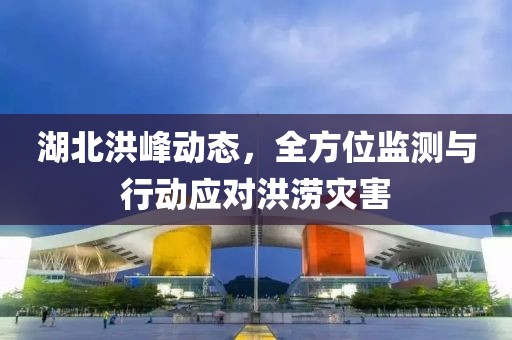 湖北洪峰动态，全方位监测与行动应对洪涝灾害