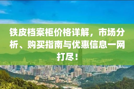 铁皮档案柜价格详解，市场分析、购买指南与优惠信息一网打尽！