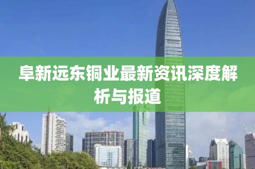 阜新远东铜业最新资讯深度解析与报道