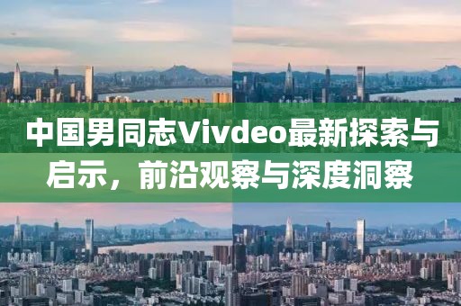 中国男同志Vivdeo最新探索与启示，前沿观察与深度洞察