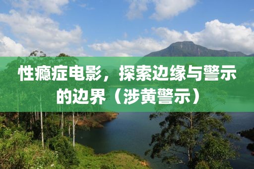 性瘾症电影，探索边缘与警示的边界（涉黄警示）