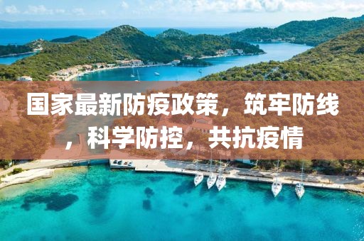 国家最新防疫政策，筑牢防线，科学防控，共抗疫情