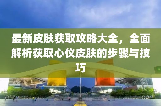 最新皮肤获取攻略大全，全面解析获取心仪皮肤的步骤与技巧