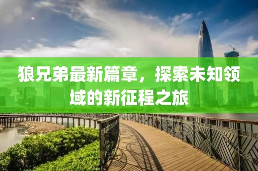 狼兄弟最新篇章，探索未知领域的新征程之旅