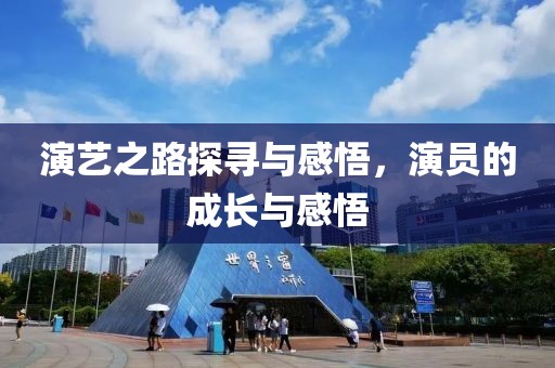 演艺之路探寻与感悟，演员的成长与感悟