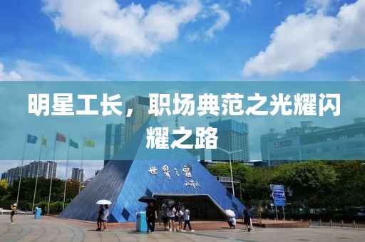 明星工长，职场典范之光耀闪耀之路