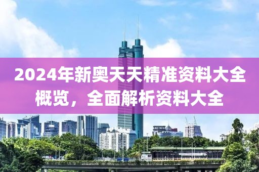 2024年新奥天天精准资料大全概览，全面解析资料大全