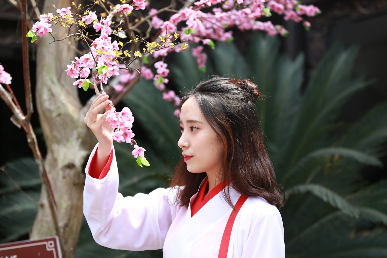 动漫女生古装，古典与现代的完美交融